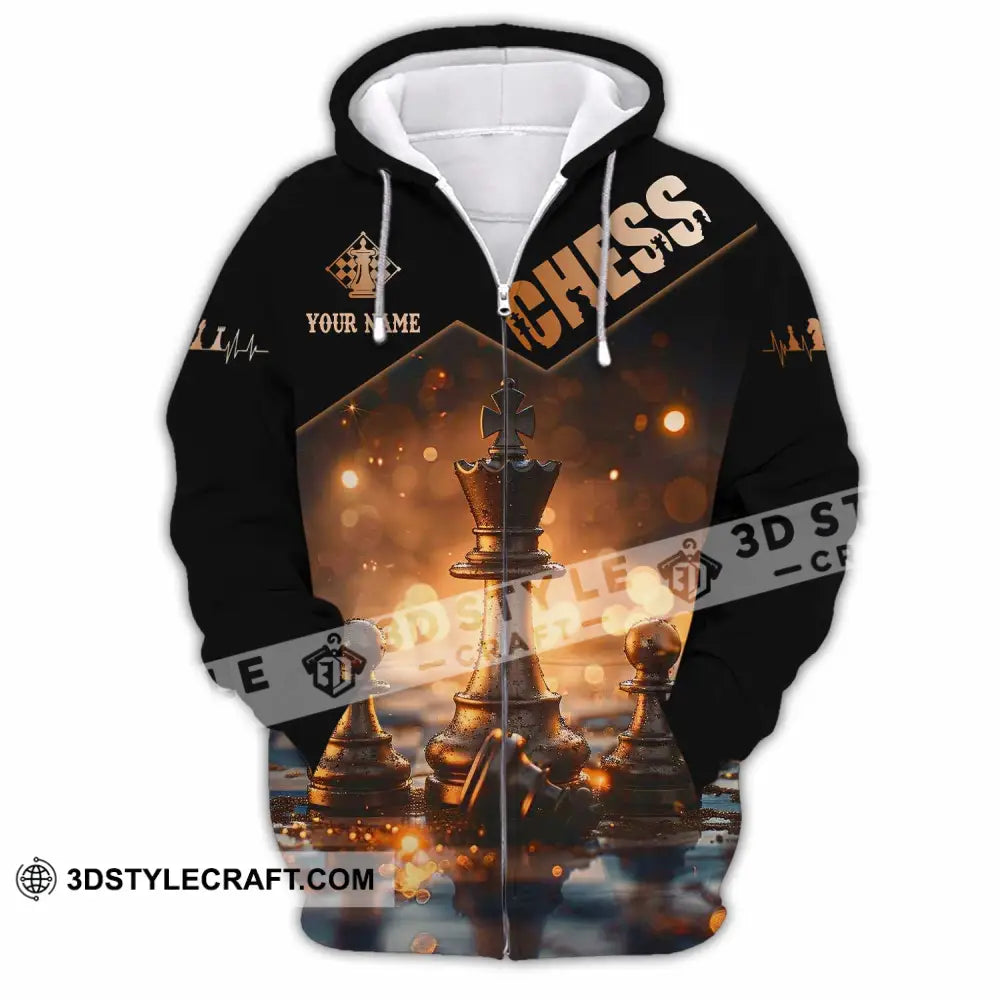 Unisex Shirt - Custom Chess Shirt Zipper Hoodie / S T-shirt