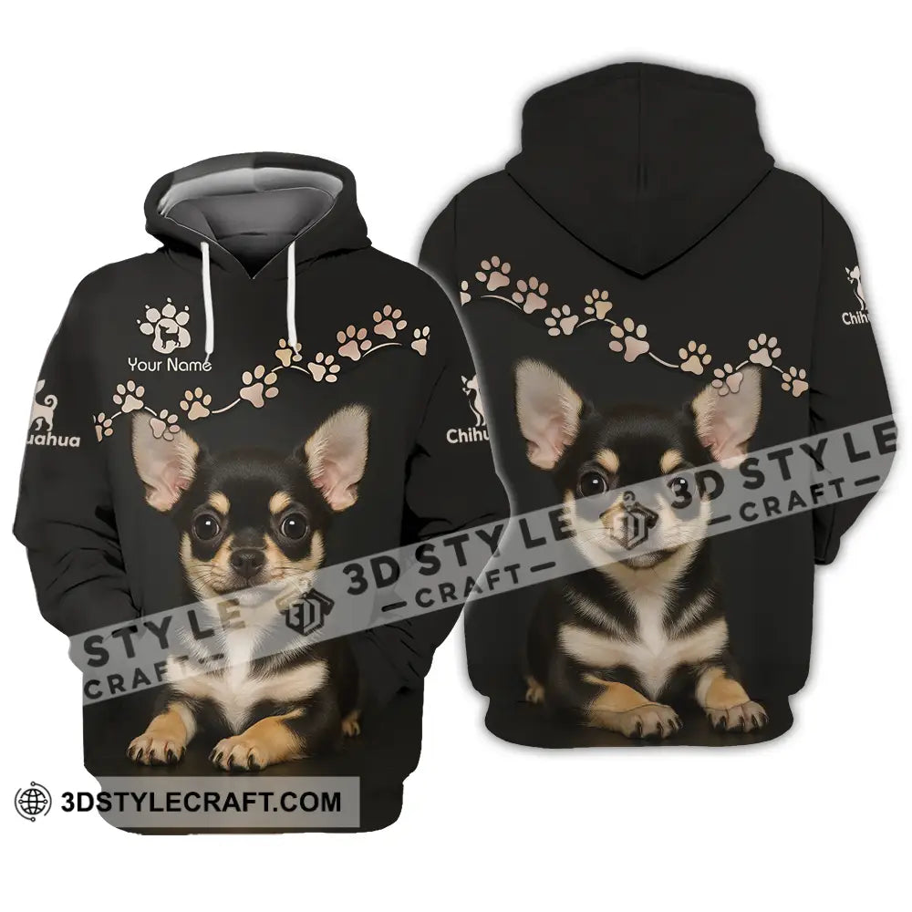 Unisex Shirt - Custom Chihuahua Shirt Hoodie / S T-shirt