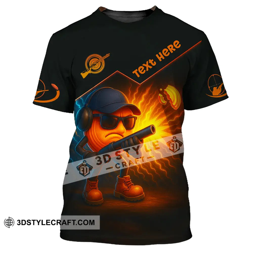 Unisex Shirt - Custom Clay Target Shooting Shirt T-Shirt / S T-shirt