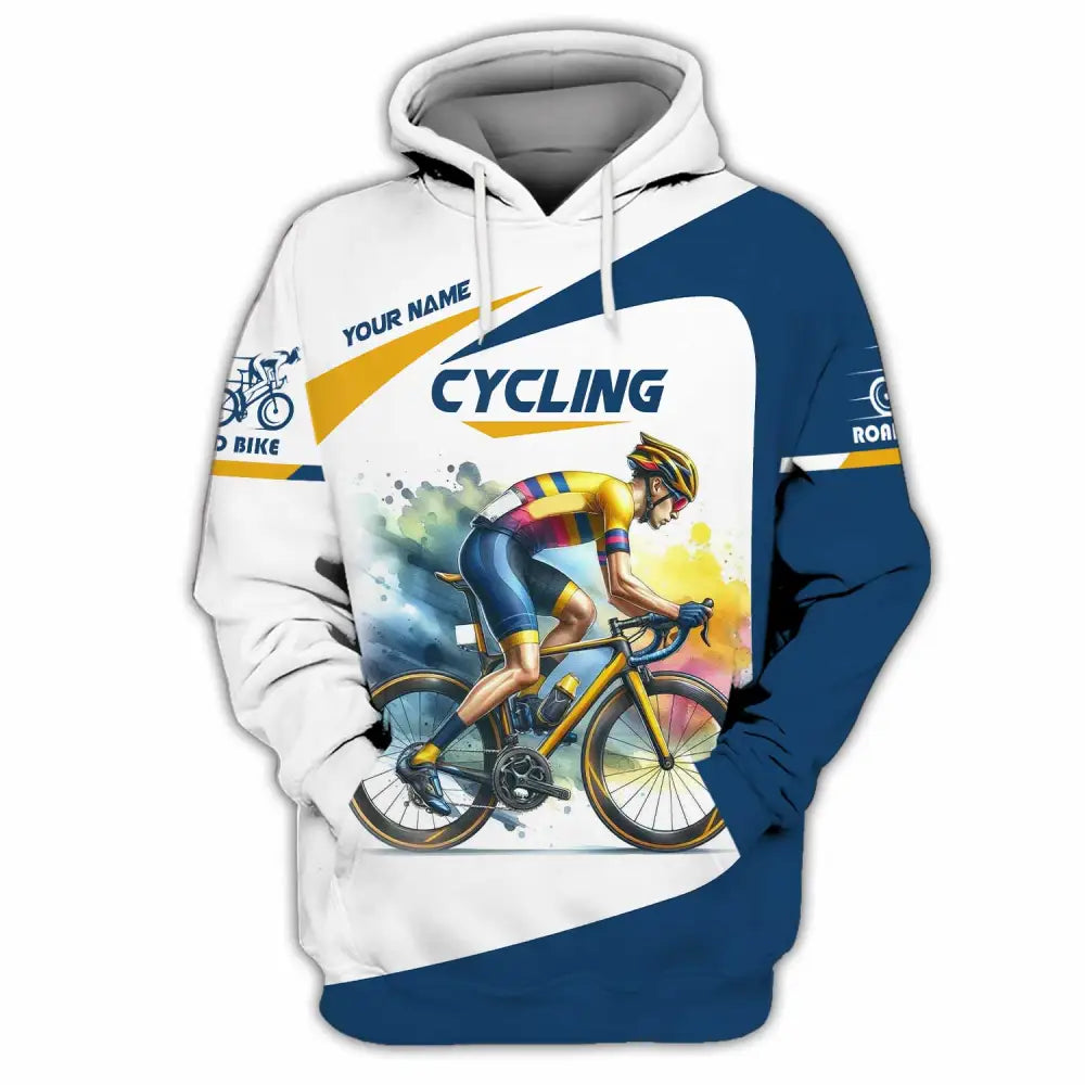 Unisex Shirt - Custom Cycling Lover Shirt Hoodie / S T-shirt
