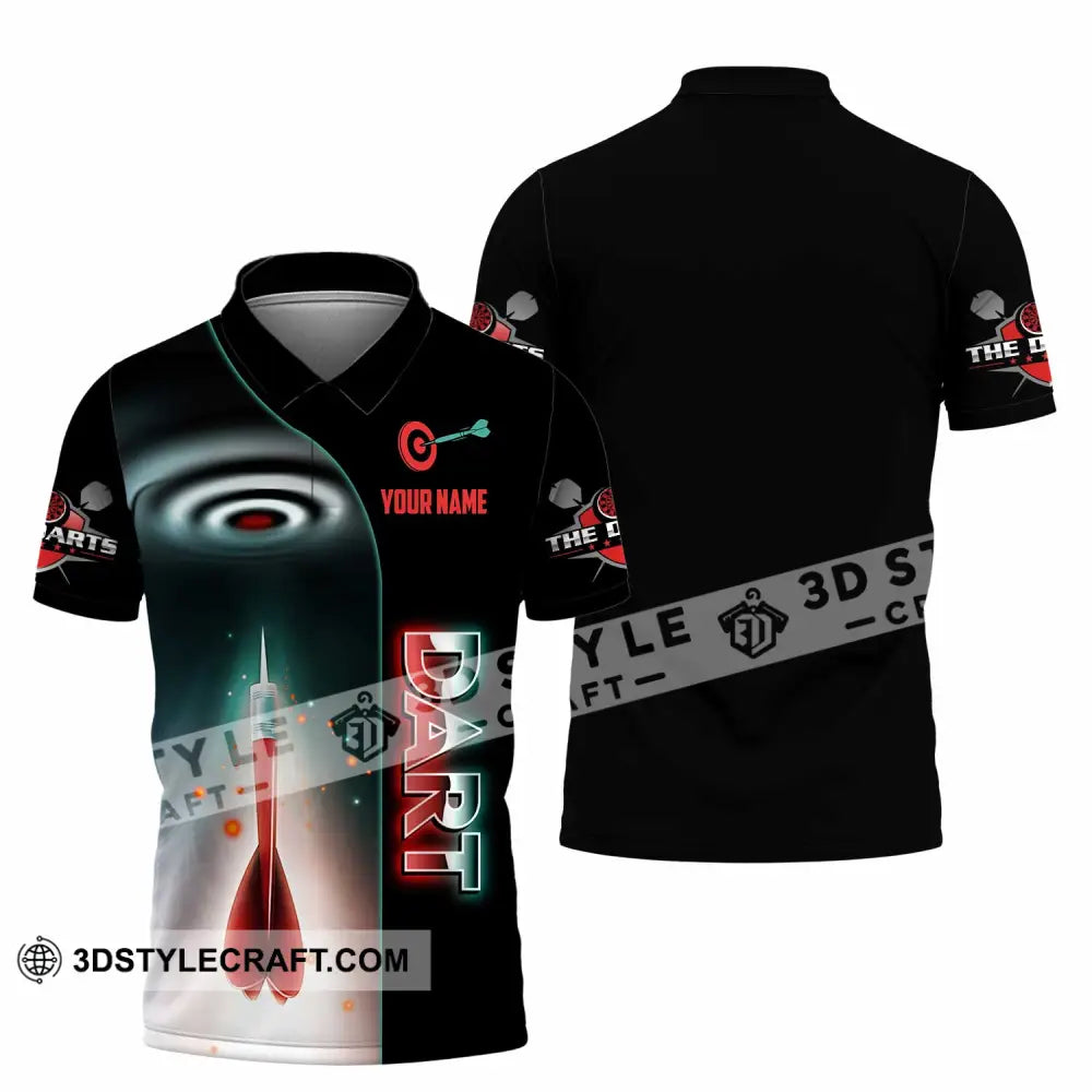 Unisex Shirt - Custom Dart Lover Sport Shirt Polo Shirt / S T-shirt