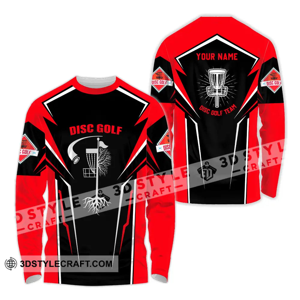 Unisex Shirt Custom Disc Golf Player Shirt Long Sleeve Shirt / S T shirt