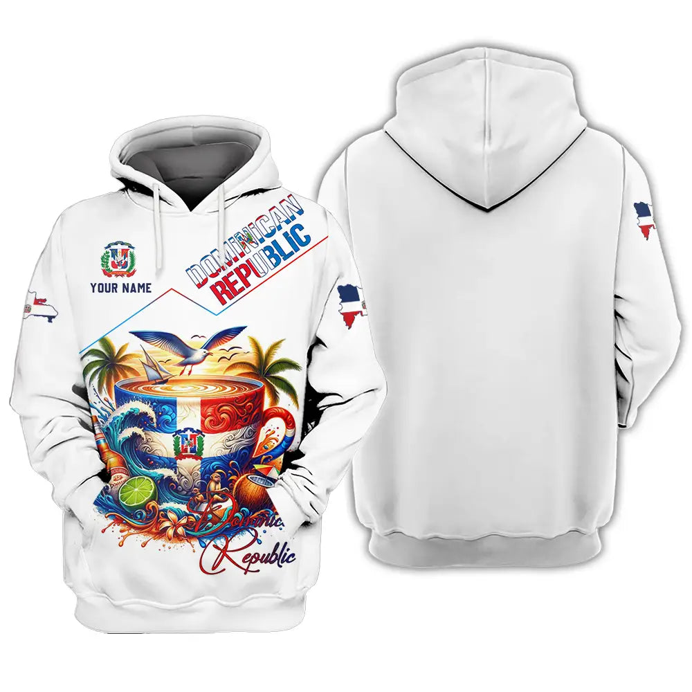 Unisex Shirt - Custom Dominican Republic Shirt Hoodie / S T-shirt