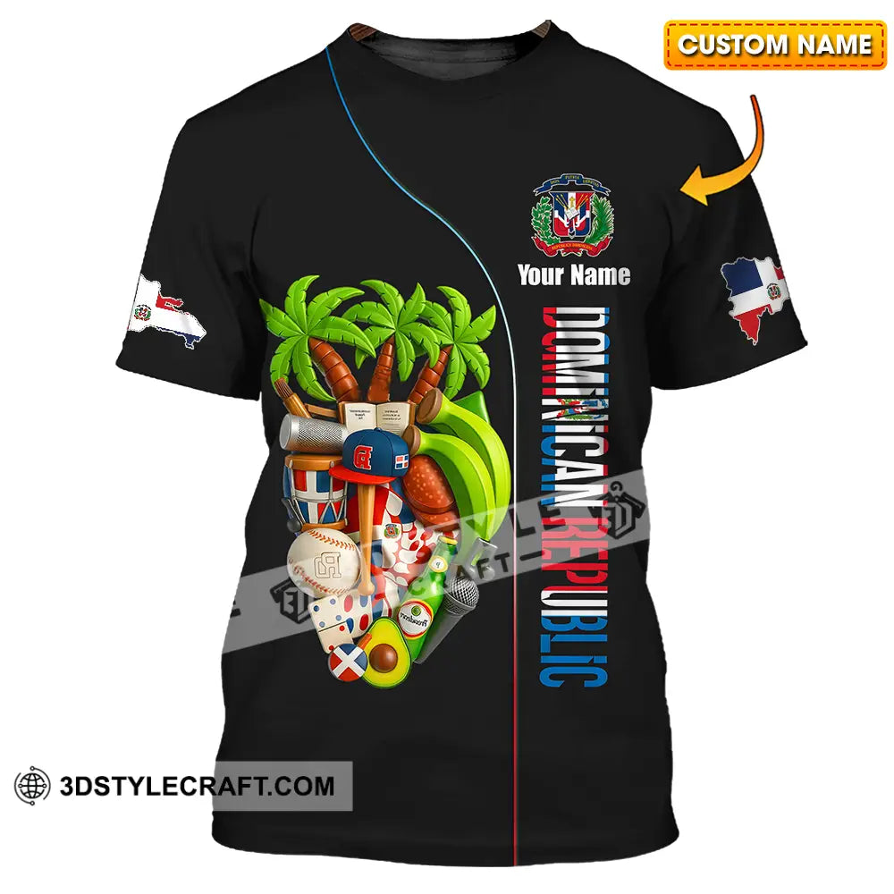 Unisex Shirt - Custom Dominican Republic Shirt T-shirt
