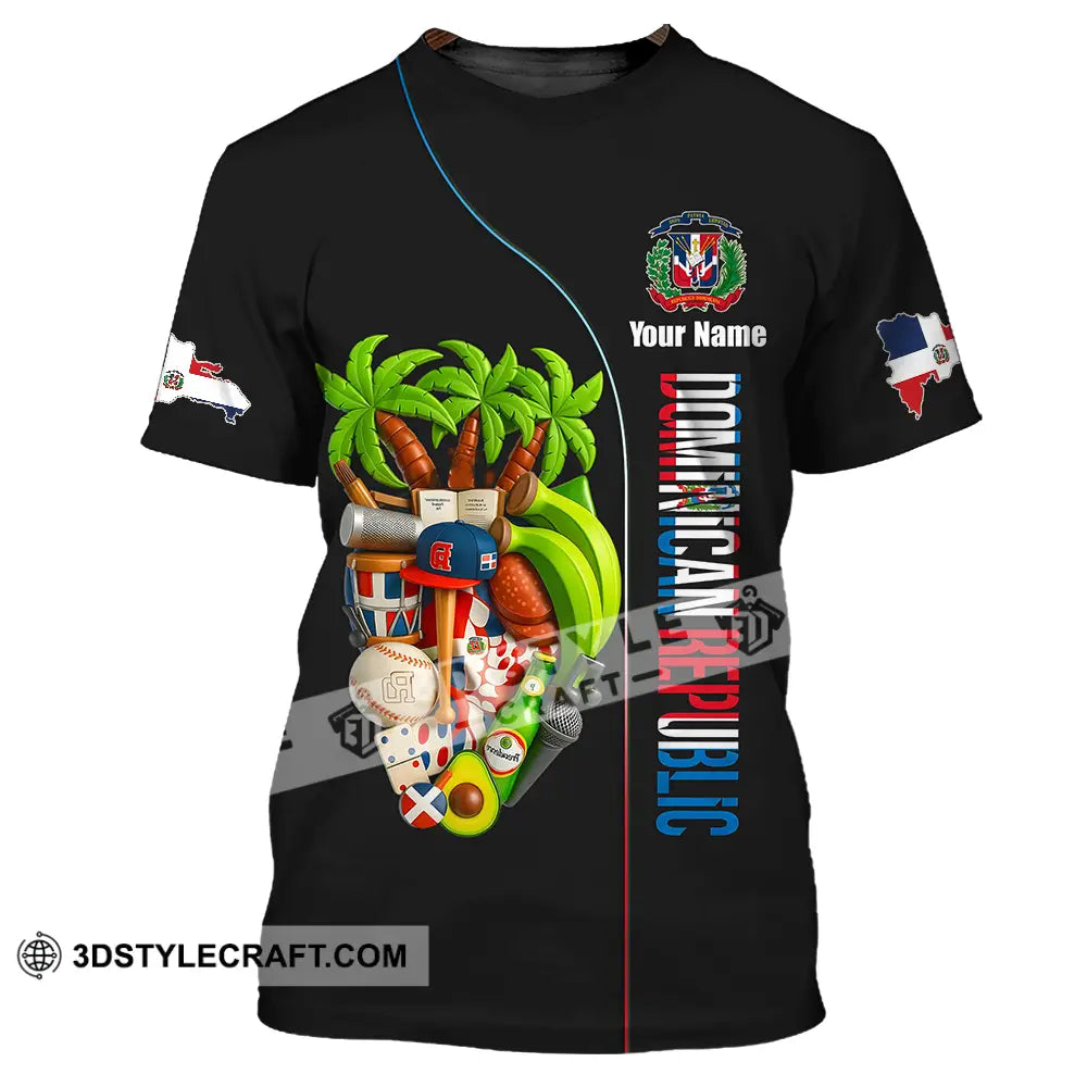 Unisex Shirt - Custom Dominican Republic Shirt T-Shirt / S T-shirt