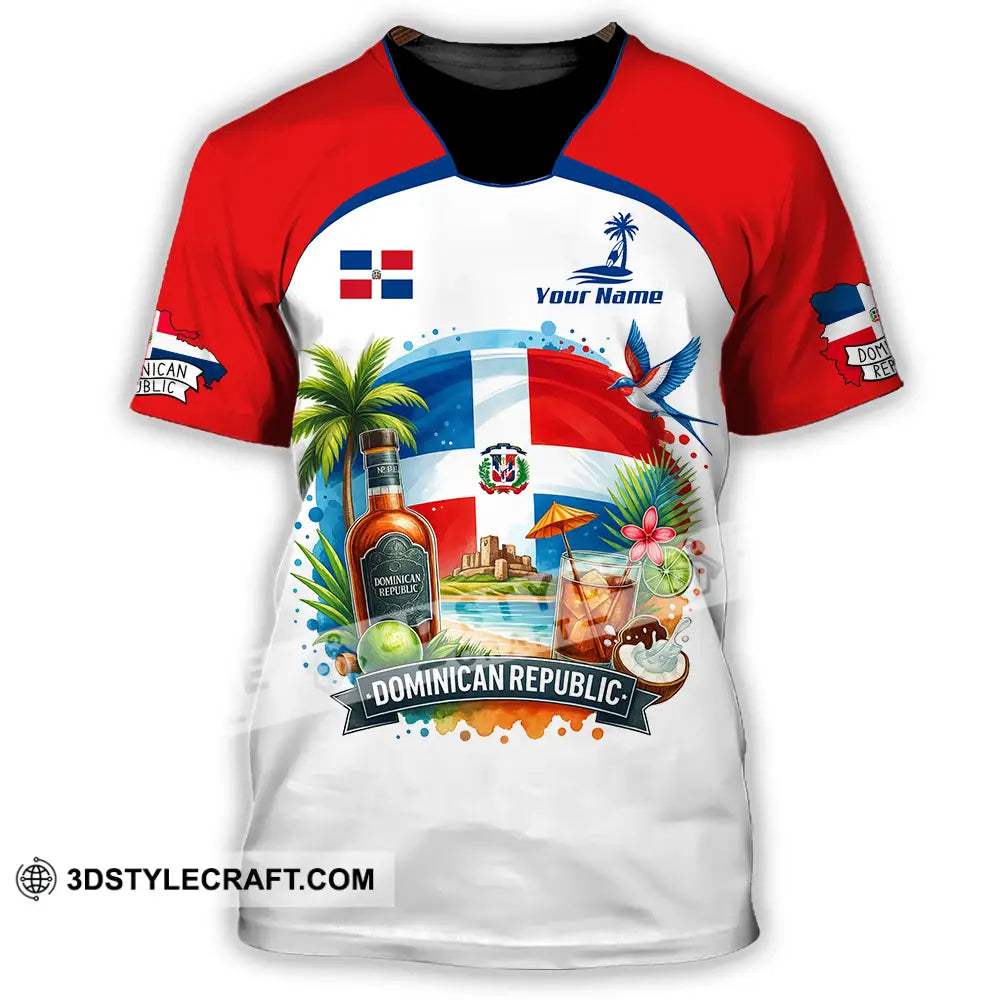 Unisex Shirt - Custom Dominican Republic Shirt T-Shirt / S T-shirt