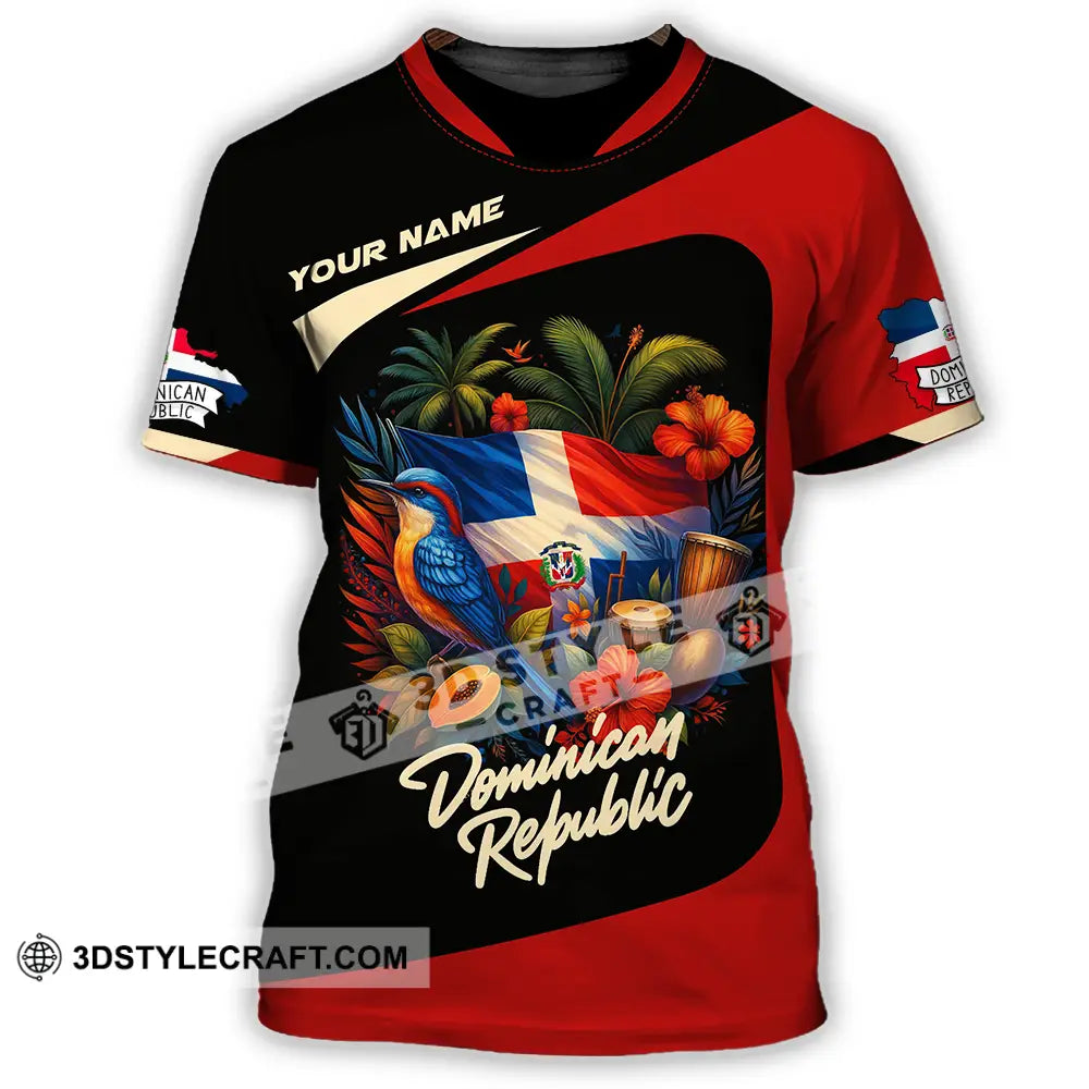 Unisex Shirt - Custom Dominican Republic Shirt T-Shirt / S T-shirt
