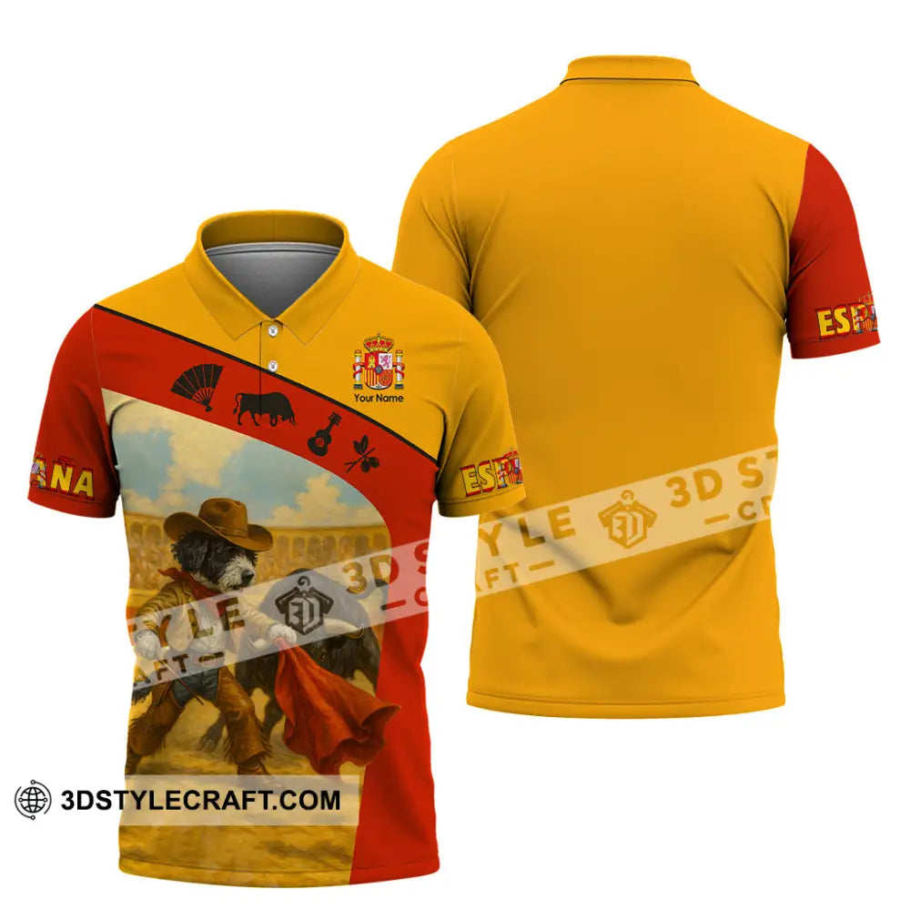 Unisex Shirt - Custom Espana Shirt Polo Shirt / S T-shirt