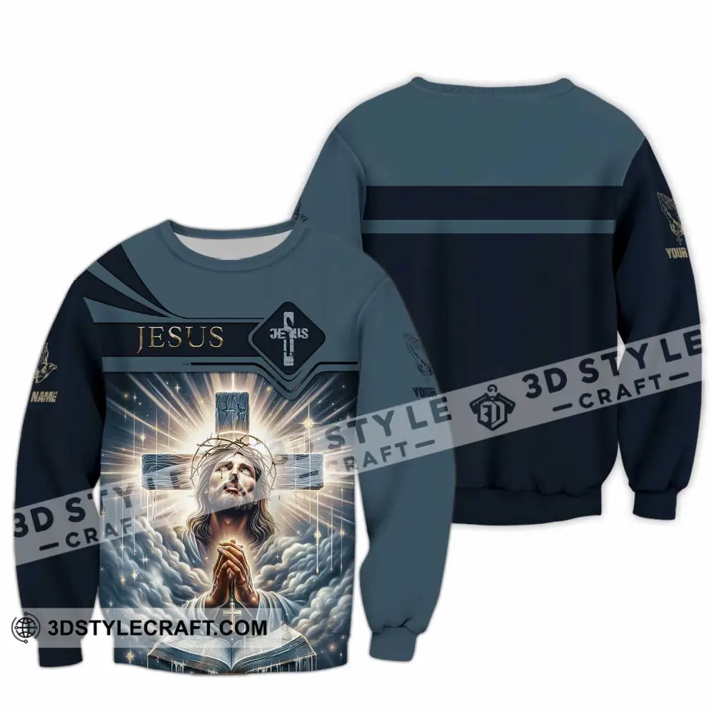 Unisex Shirt - Custom Shirt For Jesus Prayer Long Sleeve / S T-shirt