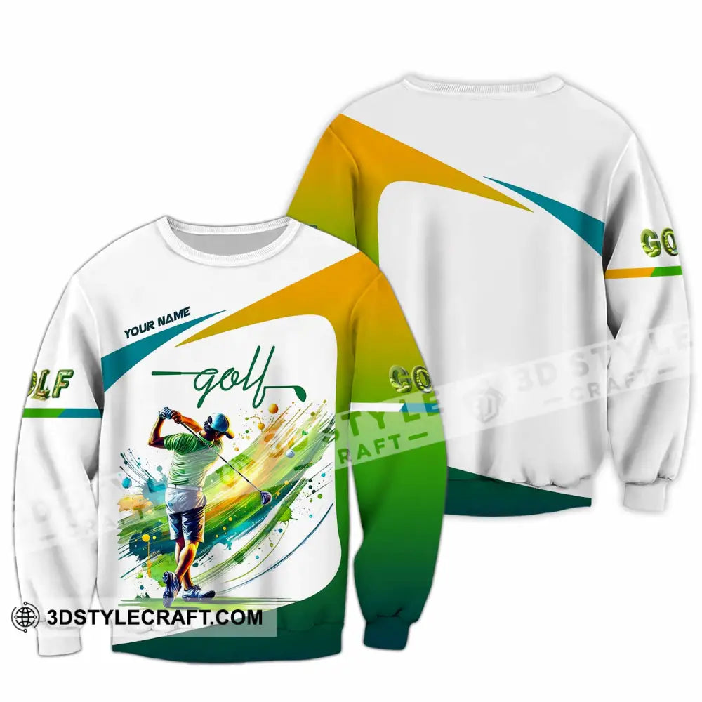 Unisex Shirt Custom Golf Player Shirt Long Sleeve / S T shirt