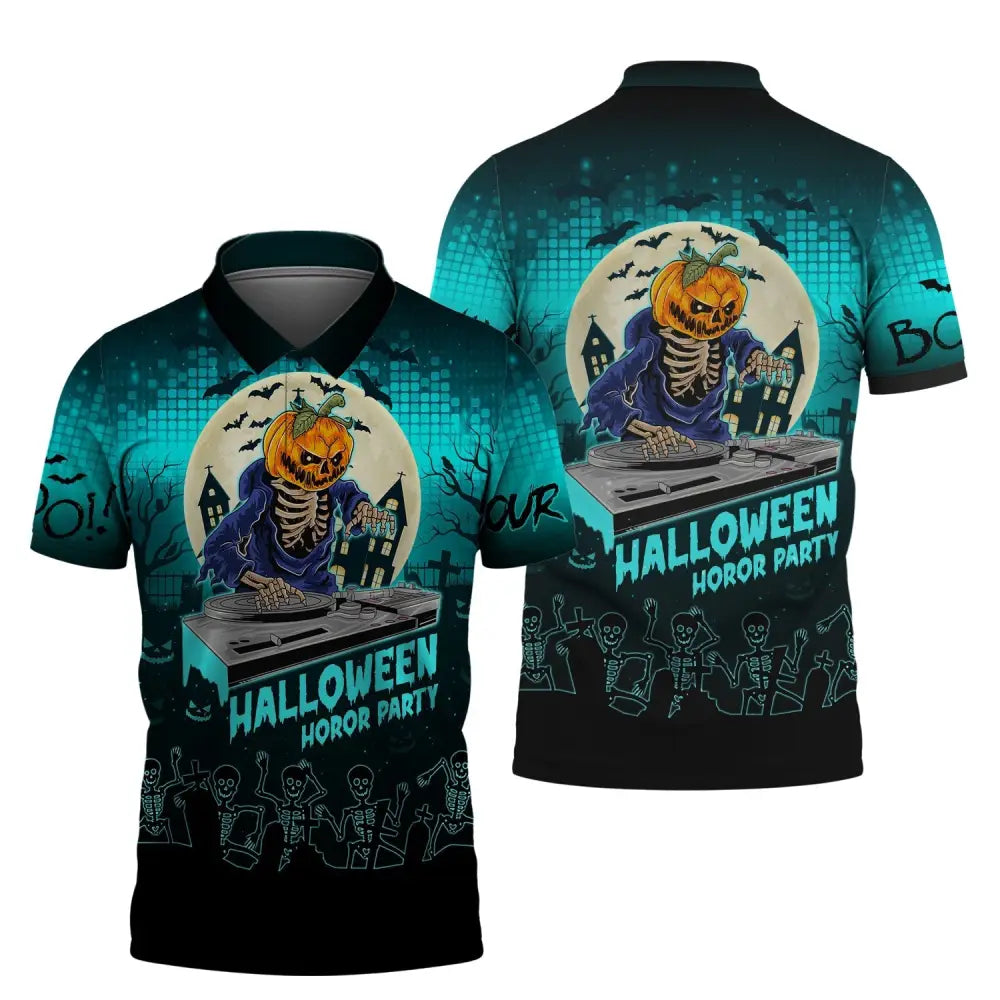 Unisex Shirt Custom Halloween Hoodie For Polo / S T-Shirt