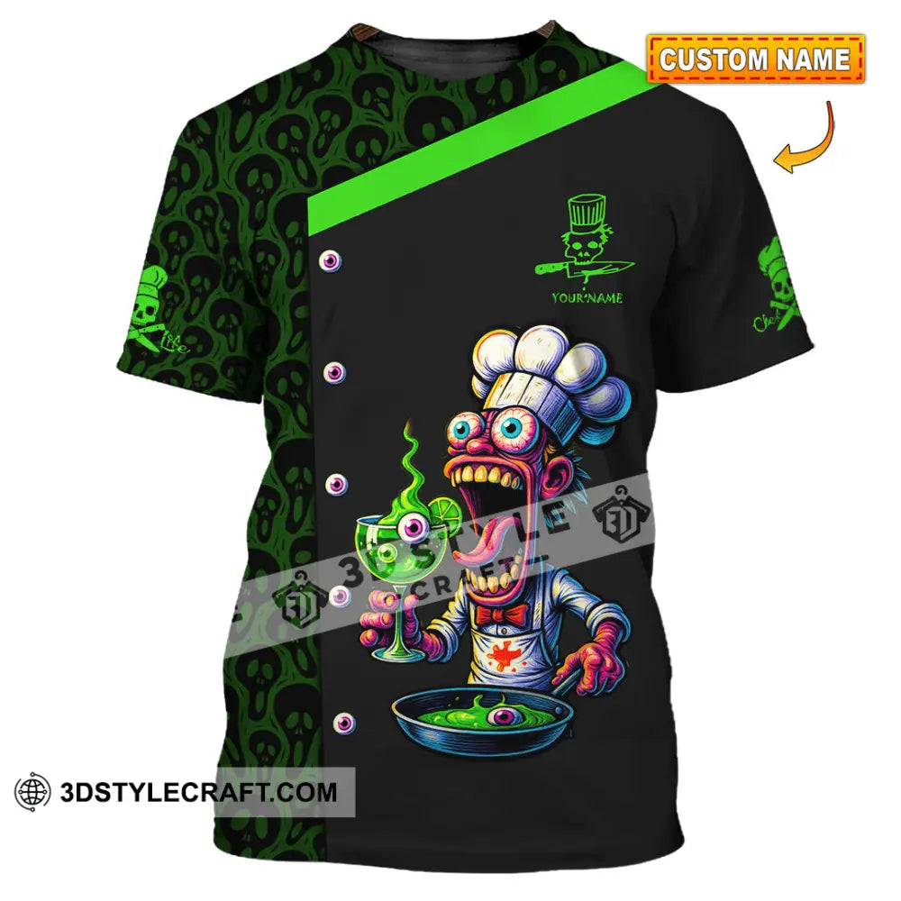 Unisex Shirt - Custom Halloween Master Chef Shirt T-shirt