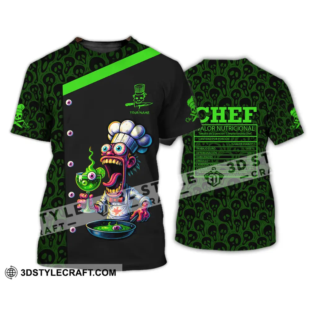 Unisex Shirt - Custom Halloween Master Chef Shirt T-Shirt / S T-shirt