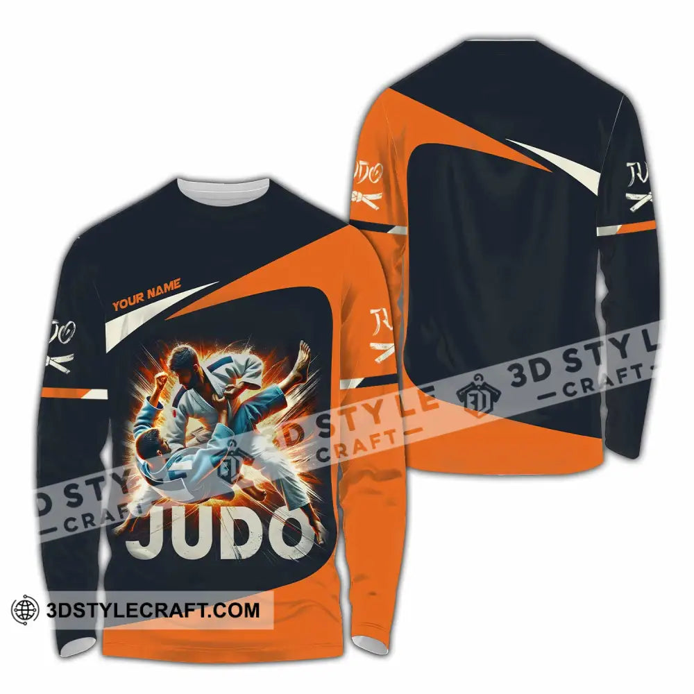 Unisex Shirt - Custom Judo Shirt Long Sleeve Shirt / S T-shirt