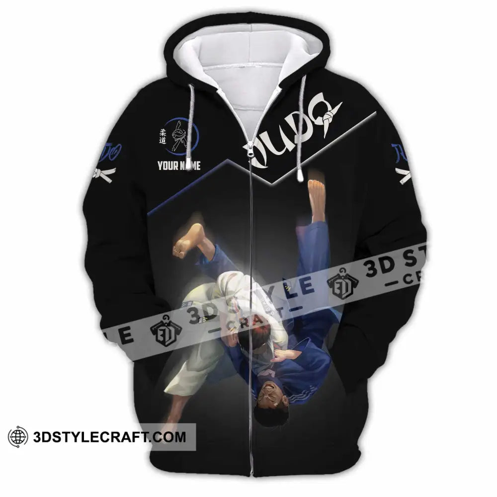 Unisex Shirt - Custom Judo Shirt Zipper Hoodie / S T-shirt