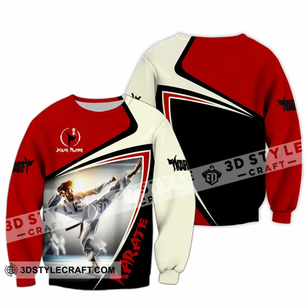 Unisex Shirt - Custom Karate Shirt Long Sleeve / S T-shirt