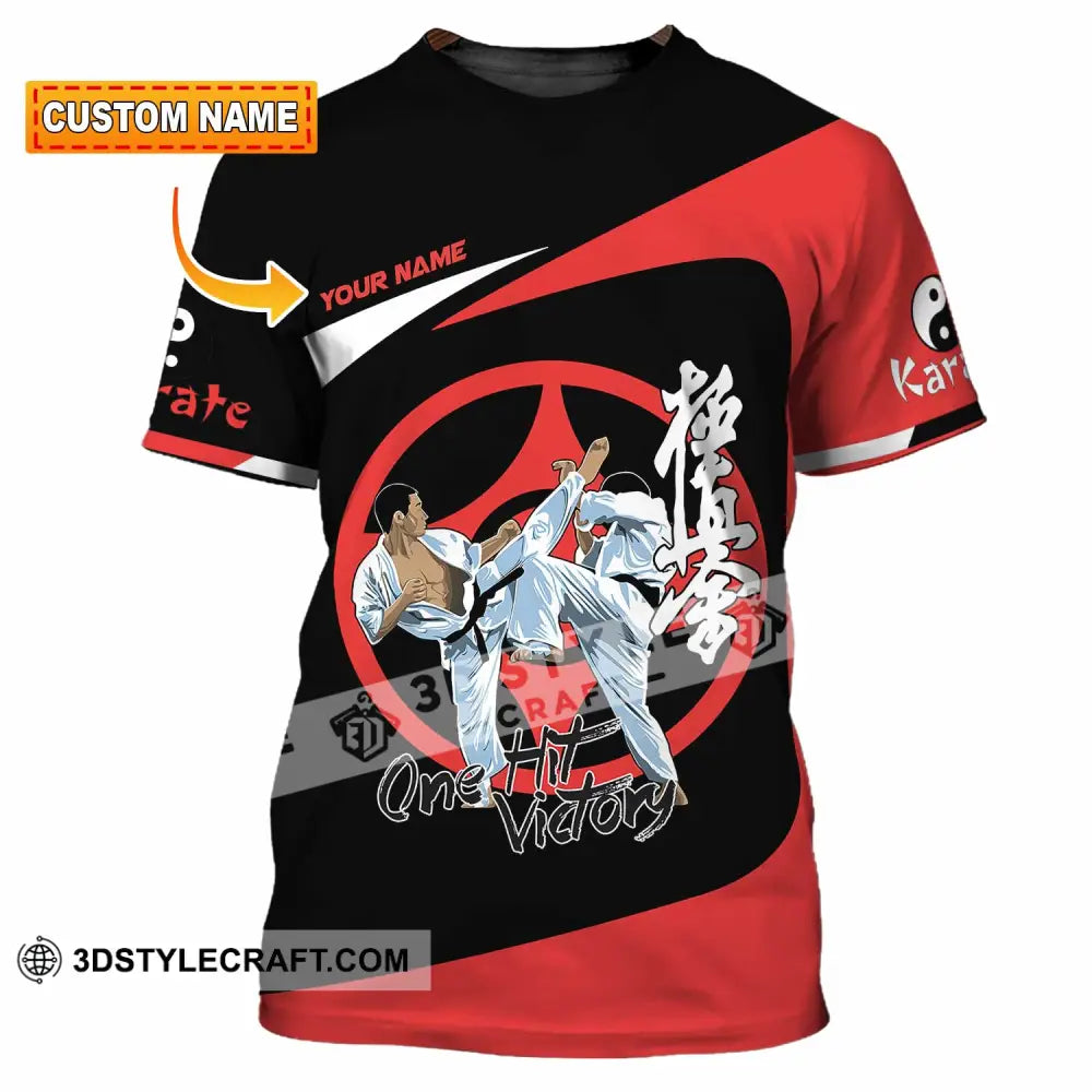 Unisex Shirt - Custom Karate One Hit Victory Shirt T-shirt