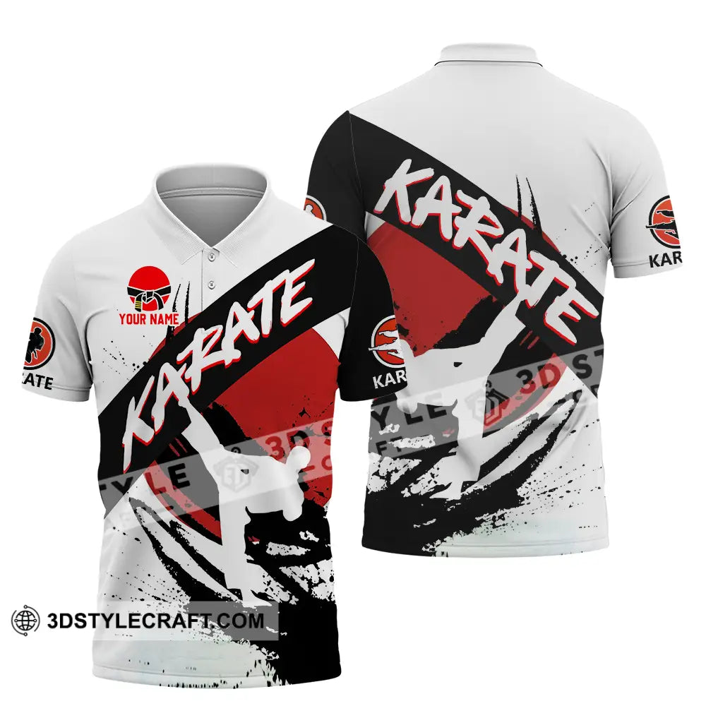 Unisex Shirt - Custom Karate Sport Shirt Polo Shirt / S T-shirt