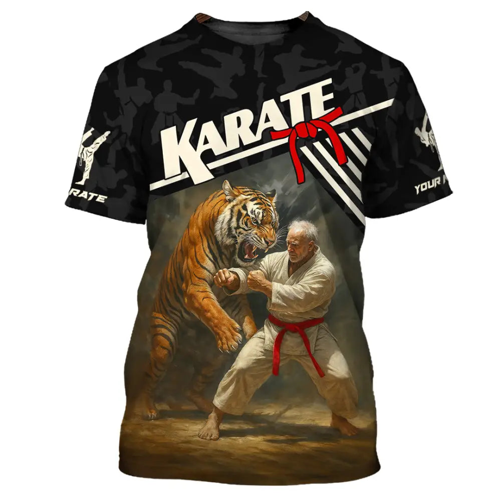 Unisex Shirt - Custom Karate Sport Shirt T-Shirt / S T-shirt