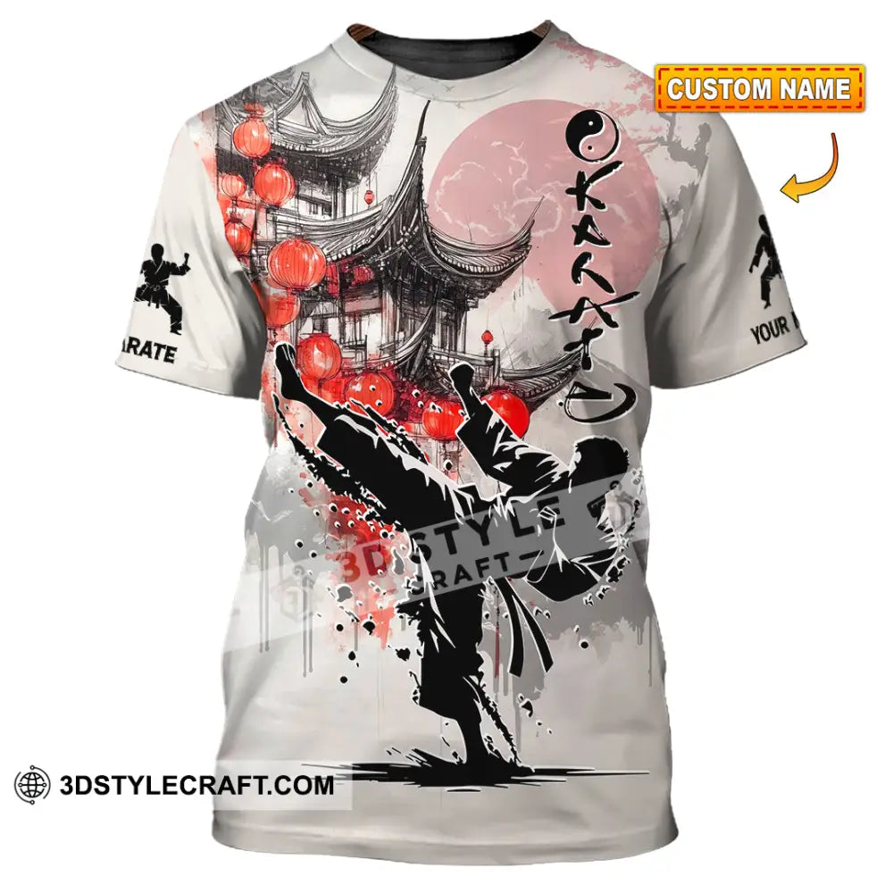 Unisex Shirt Custom Karate Shirt T shirt