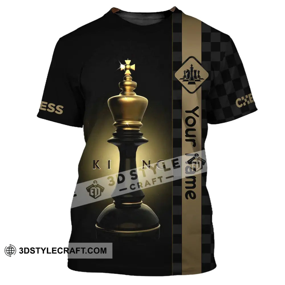 Unisex Shirt - Custom King Of Chess Shirt T-Shirt / S T-shirt