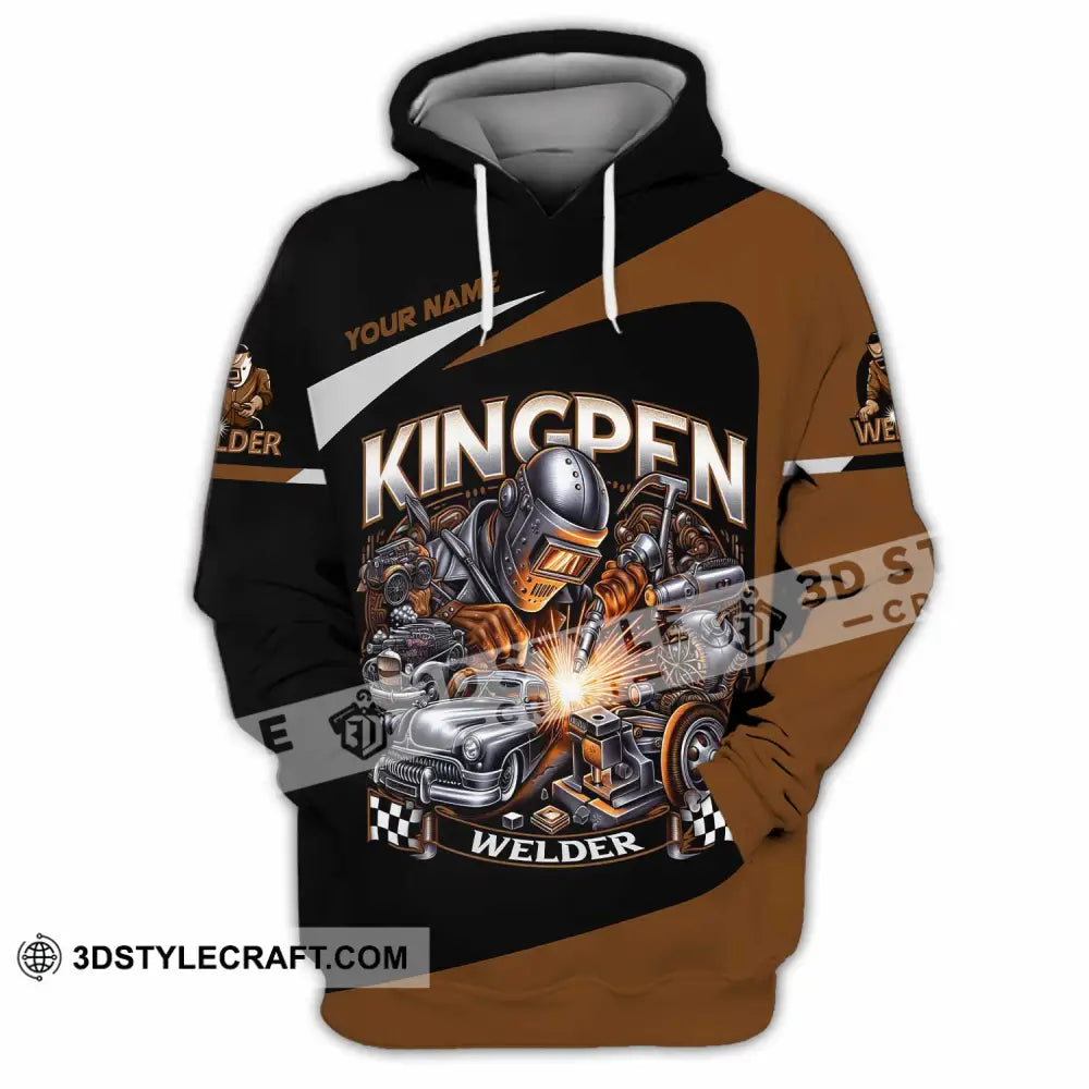 Unisex Shirt - Custom Kingpen Welder Shirt Hoodie / S T-shirt