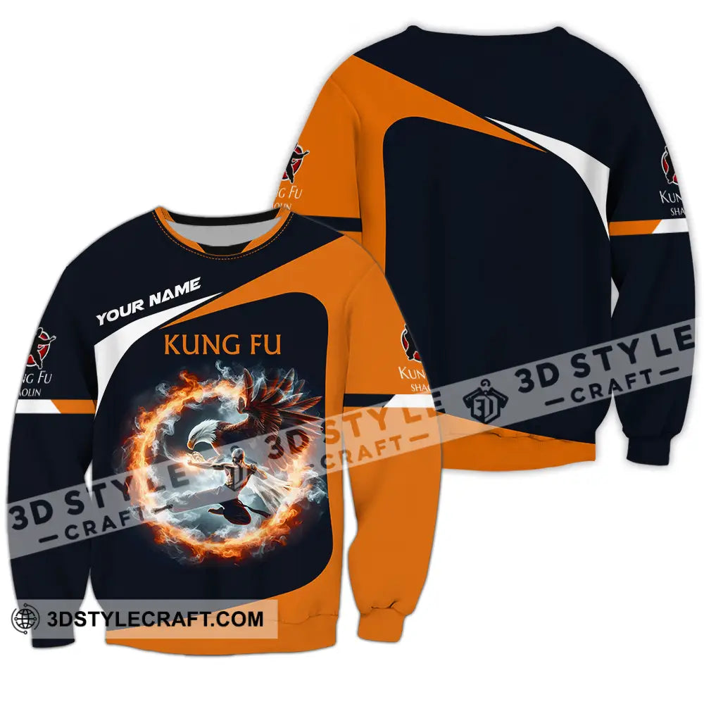Unisex Shirt Custom Kung Fu Shirt Long Sleeve / S T shirt