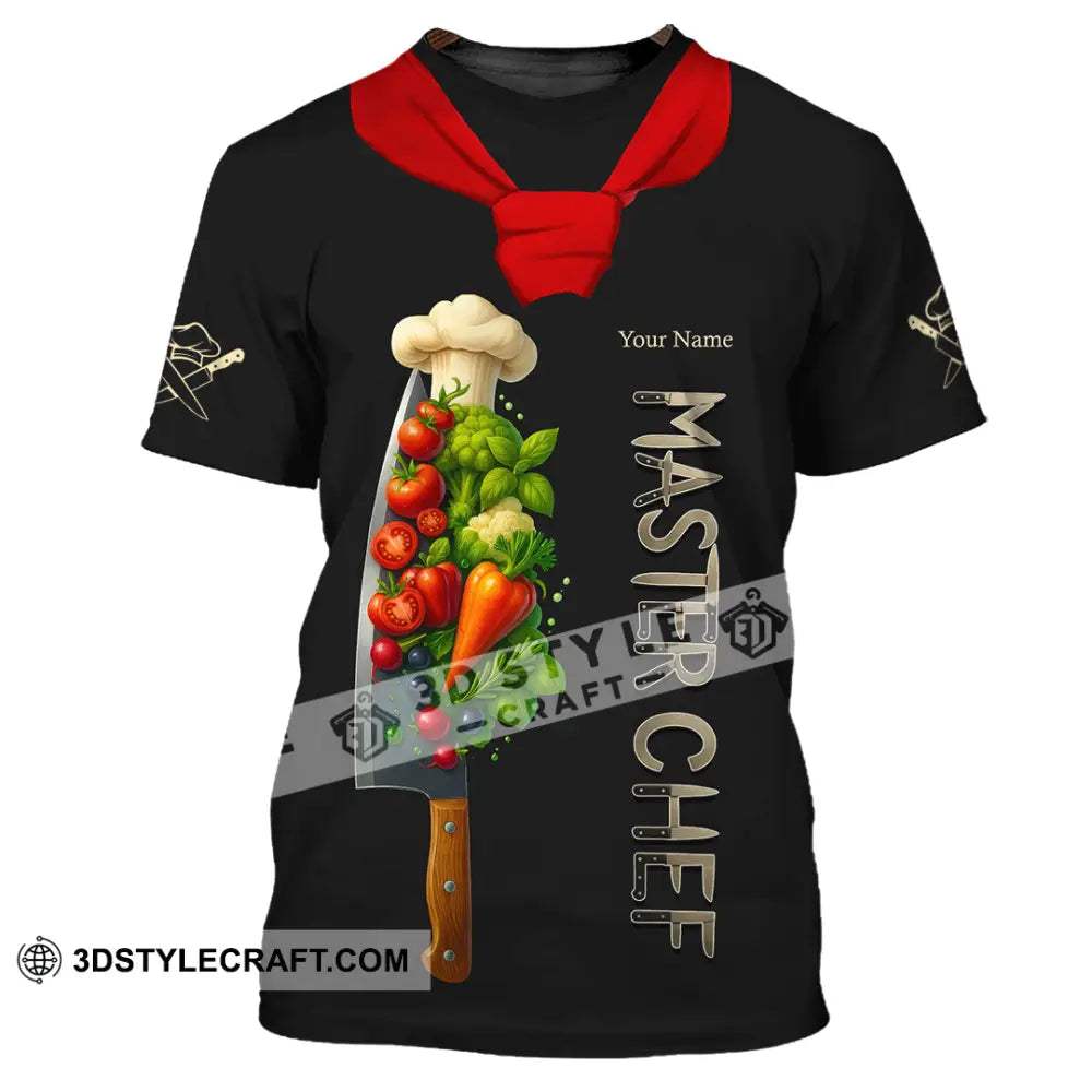 Unisex Shirt - Custom Master Chef Shirt T-Shirt / S T-shirt