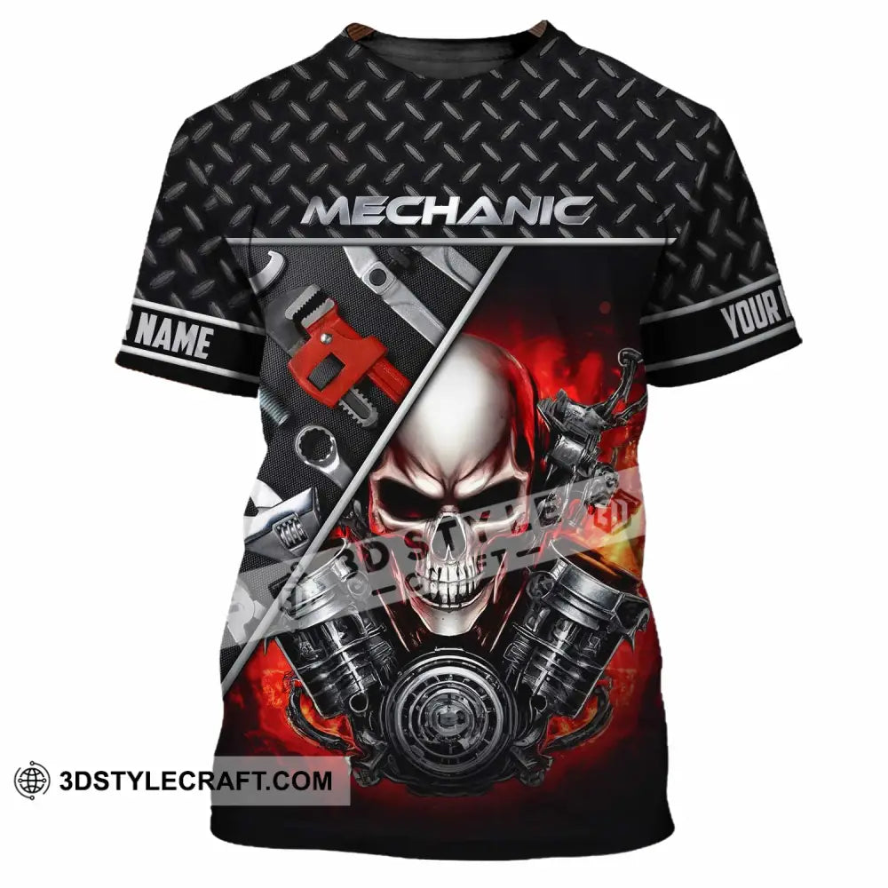 Unisex Shirt Custom Mechanic Shirt T Shirt / S T shirt
