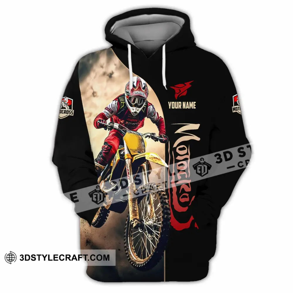 Unisex Shirt - Custom Motocross Shirt Hoodie / S T-shirt