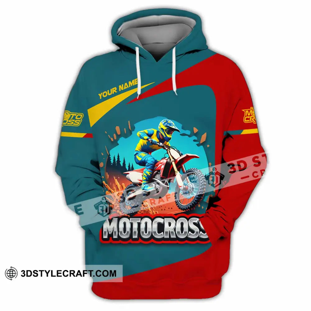 Unisex Shirt - Custom Motocross Shirt Hoodie / S T-shirt