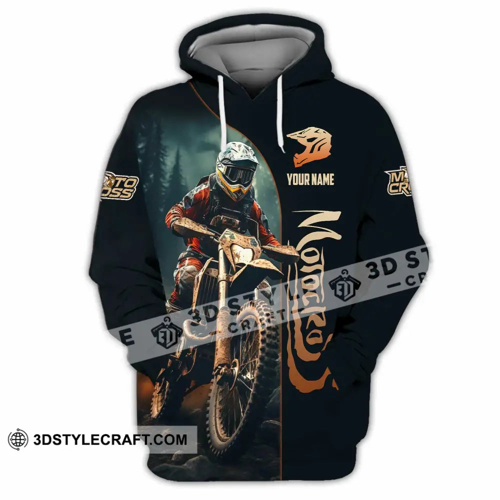 Unisex Shirt - Custom Motocross Shirt Hoodie / S T-shirt