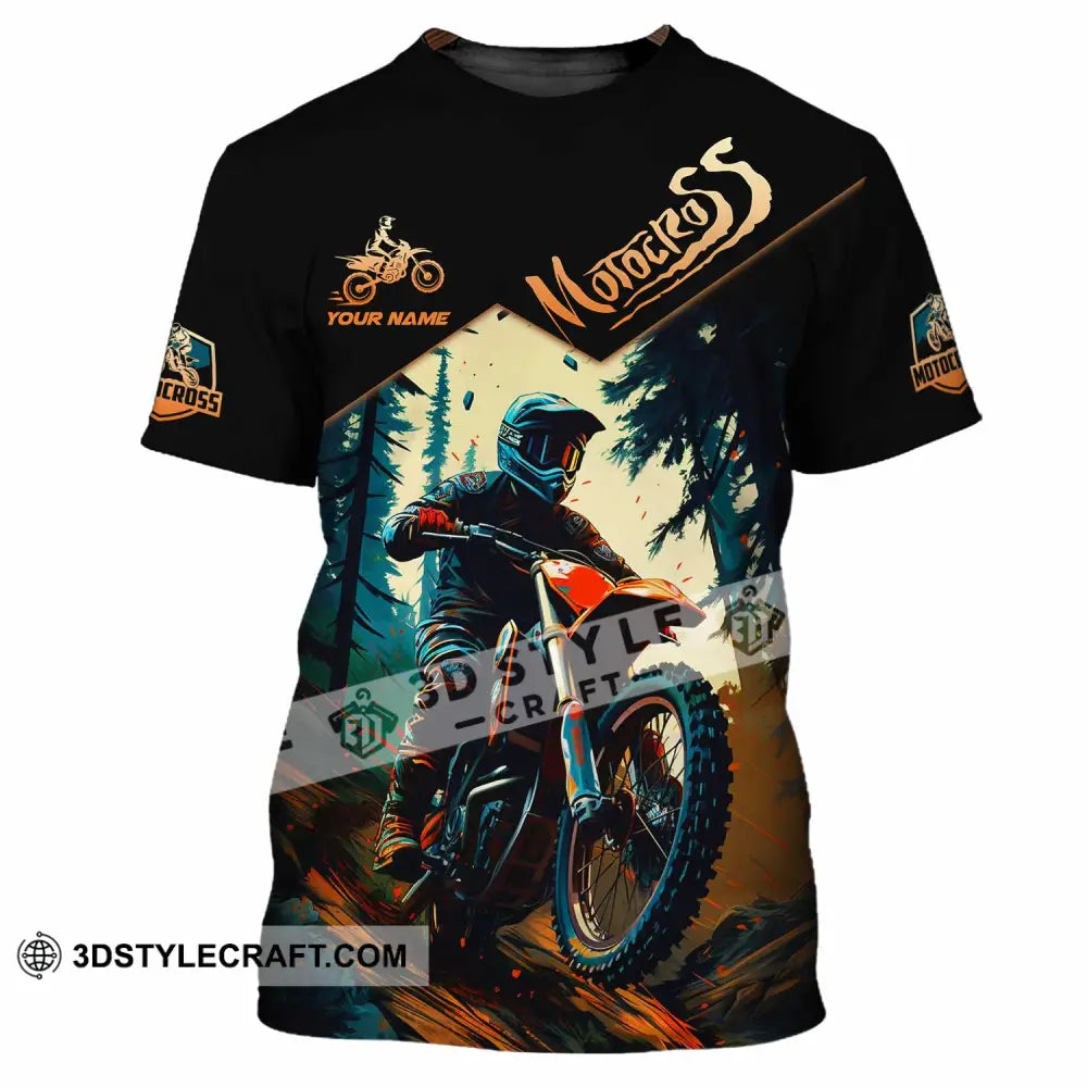Unisex Shirt - Custom Motocross Shirt T-Shirt / S T-shirt
