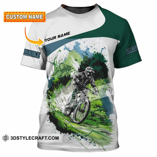 Unisex Shirt Custom Mountain Bike MTB Shirt T shirt