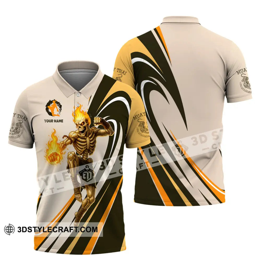 Unisex Shirt - Custom Muay Thai Shirt Polo Shirt / S T-shirt