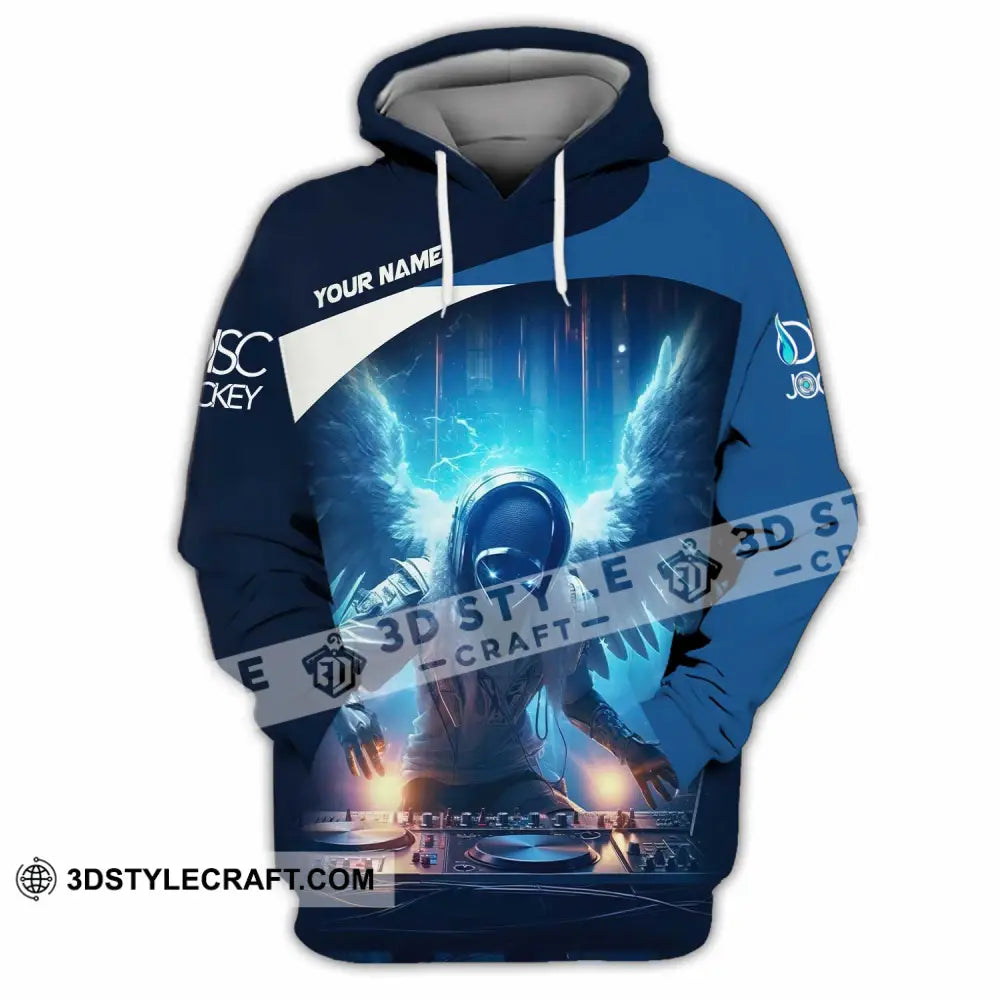 Unisex Shirt Custom Name Dj Gift For Hoodie / S T-Shirt