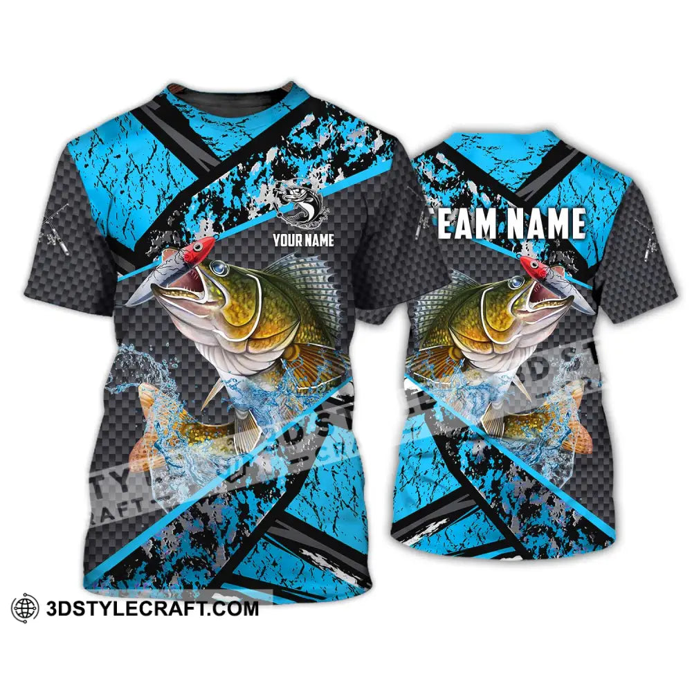 Unisex Shirt - Custom Name Fishing Everyday T-Shirt / S T-Shirt