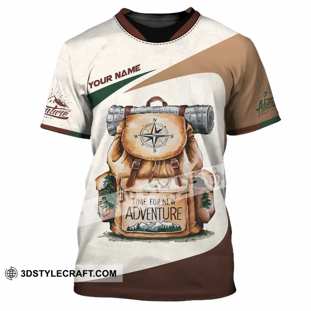 Unisex Shirt Custom Name Hiking Polo Long Sleeve T-Shirt / S T-Shirt