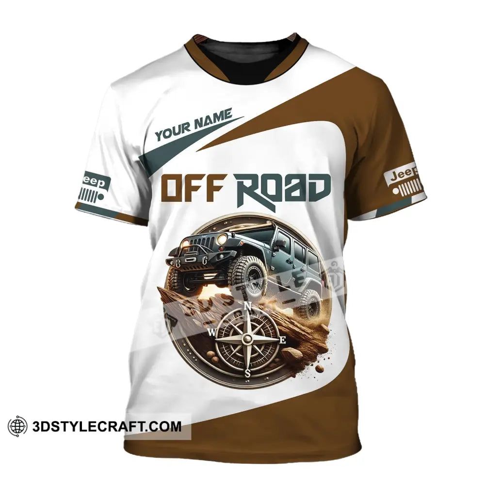 Unisex Shirt Custom Name Jeep Gladiator Polo Long Sleeve T-Shirt / S T-Shirt