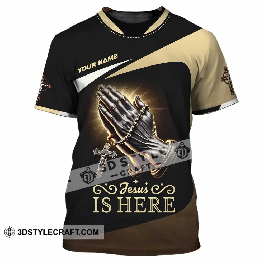 Unisex Shirt Custom Name Jesus Love T-Shirt / S T-Shirt