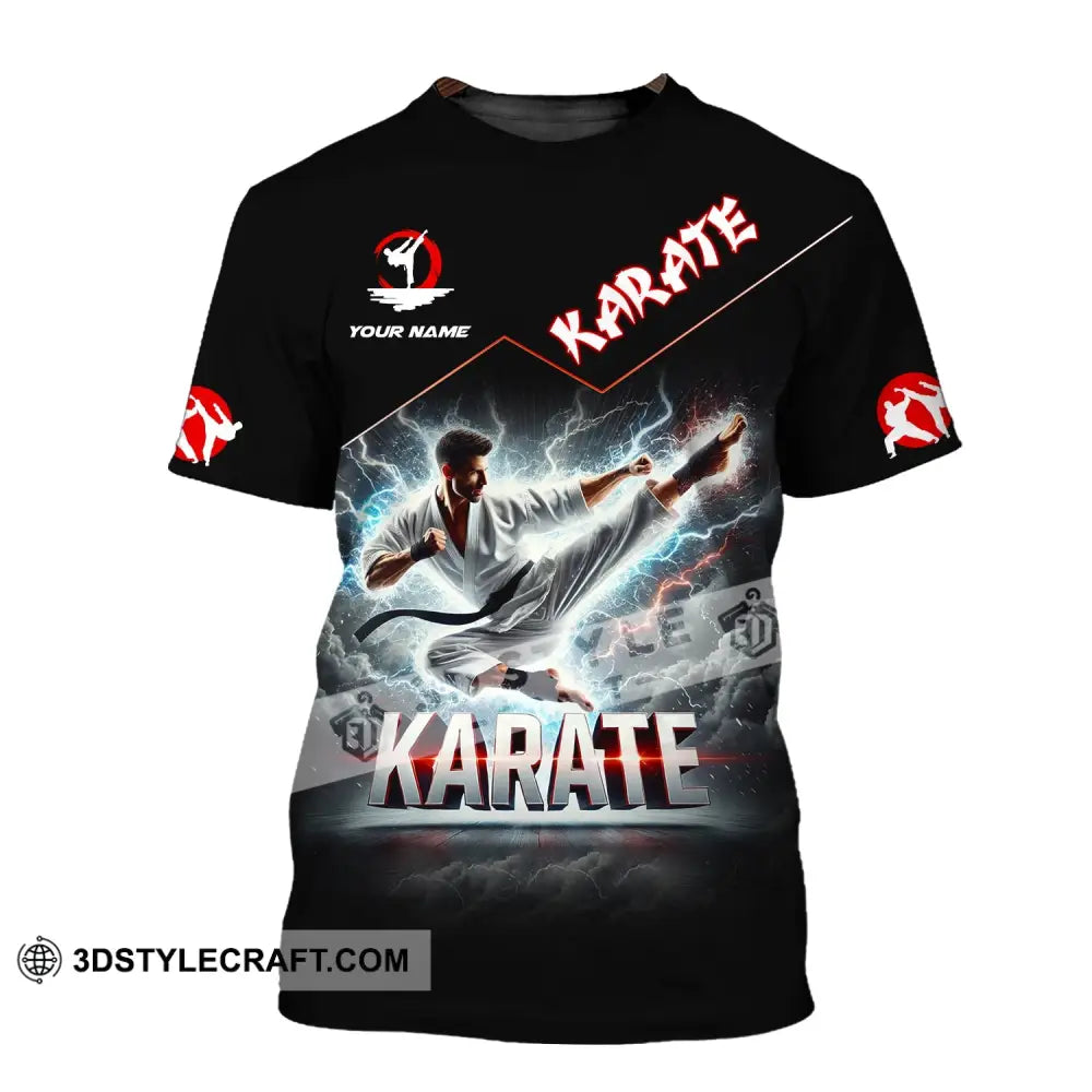 Unisex Shirt - Custom Name Karate T-Shirt / S T-Shirt