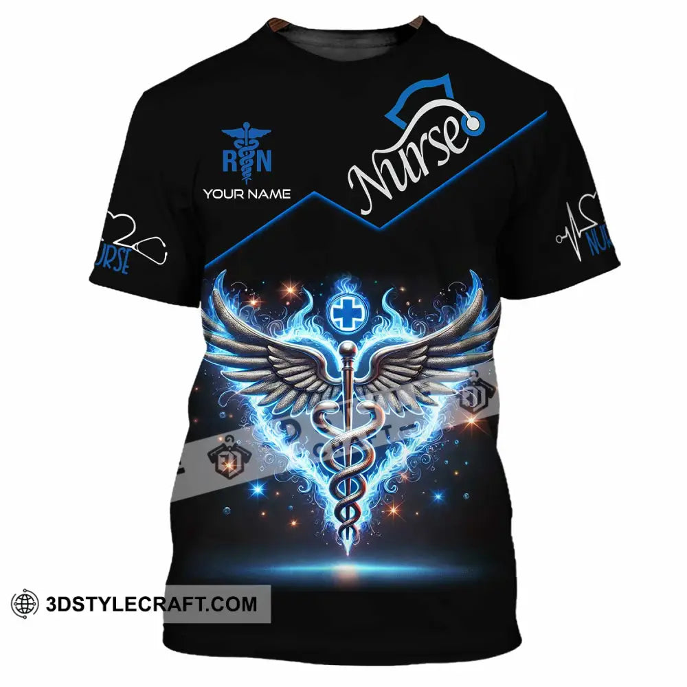 Unisex Shirt Custom Name Nurse T-Shirt / S T-Shirt