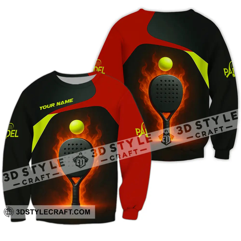 Unisex Shirt - Custom Padel Shirt Long Sleeve / S T-shirt