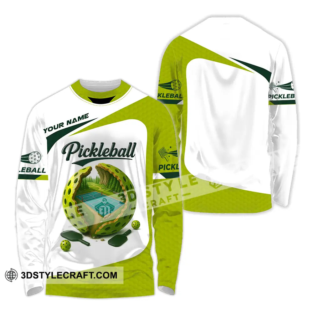 Unisex Shirt - Custom Pickleball Shirt Long Sleeve Shirt / S T-shirt