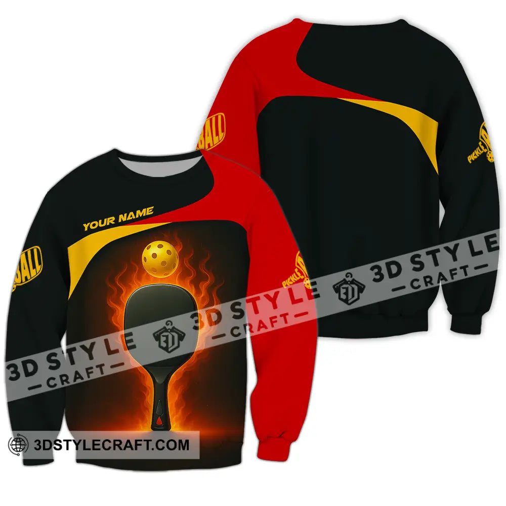 Unisex Shirt - Custom Pickleball Shirt Long Sleeve / S T-shirt