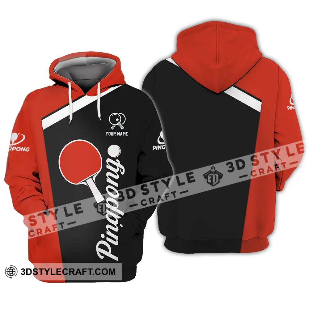 Unisex Shirt - Custom Ping Pong Shirt Hoodie / S T-shirt