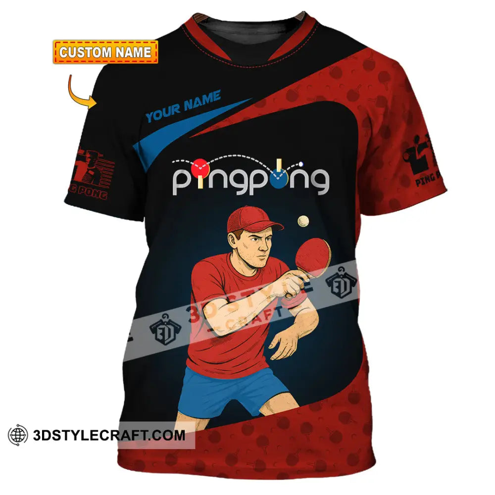 Unisex Shirt - Custom Ping Pong Shirt T-shirt