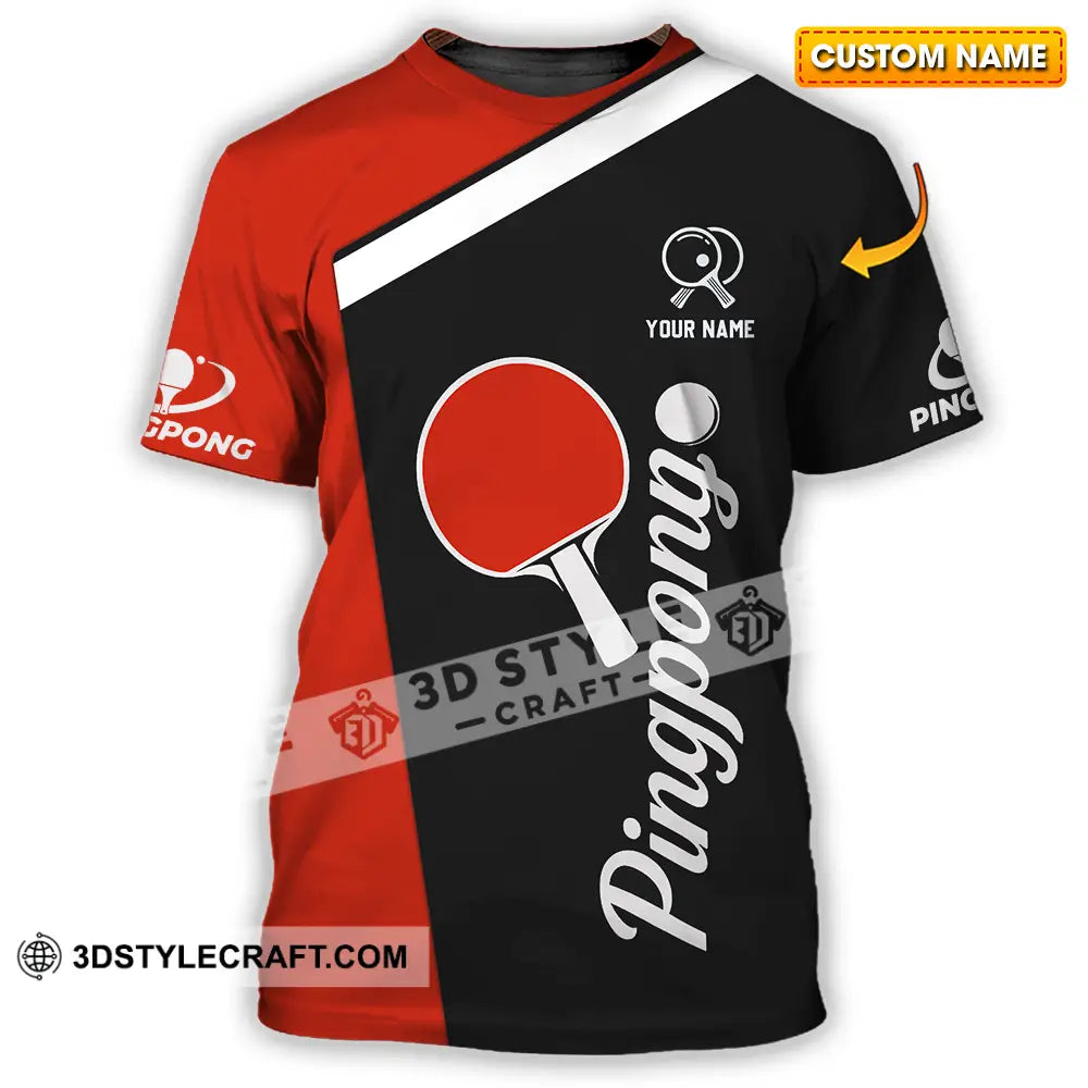 Unisex Shirt - Custom Ping Pong Shirt T-shirt