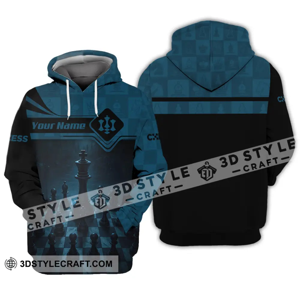 Unisex Shirt - Custom Playing Chess Shirt Hoodie / S T-shirt
