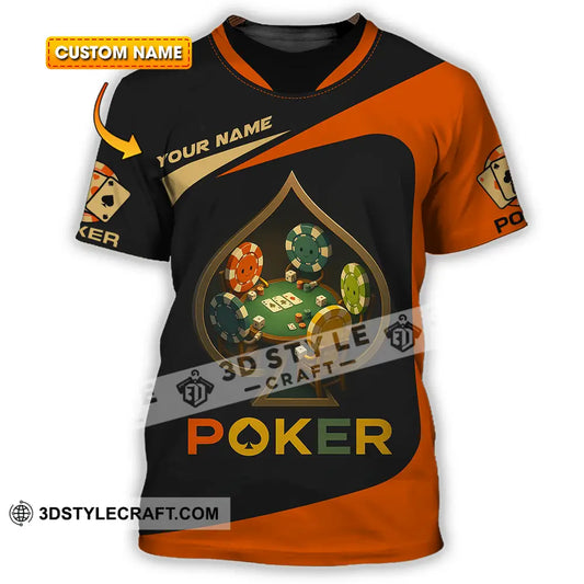 Unisex Shirt - Custom Poker Shirt T-shirt